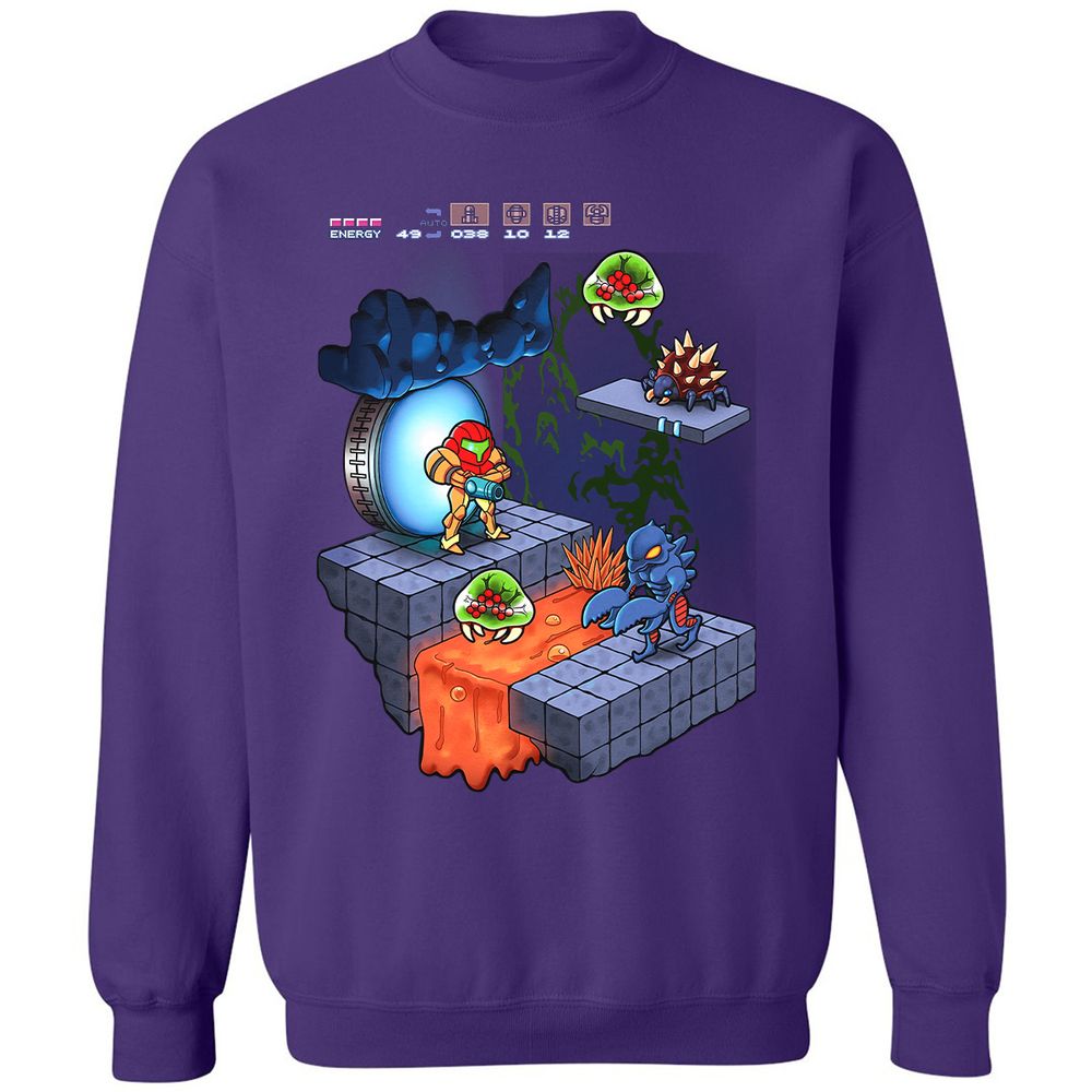 Classic Unisex Sweatshirt - 9SHFHC8N - Purple - 6
