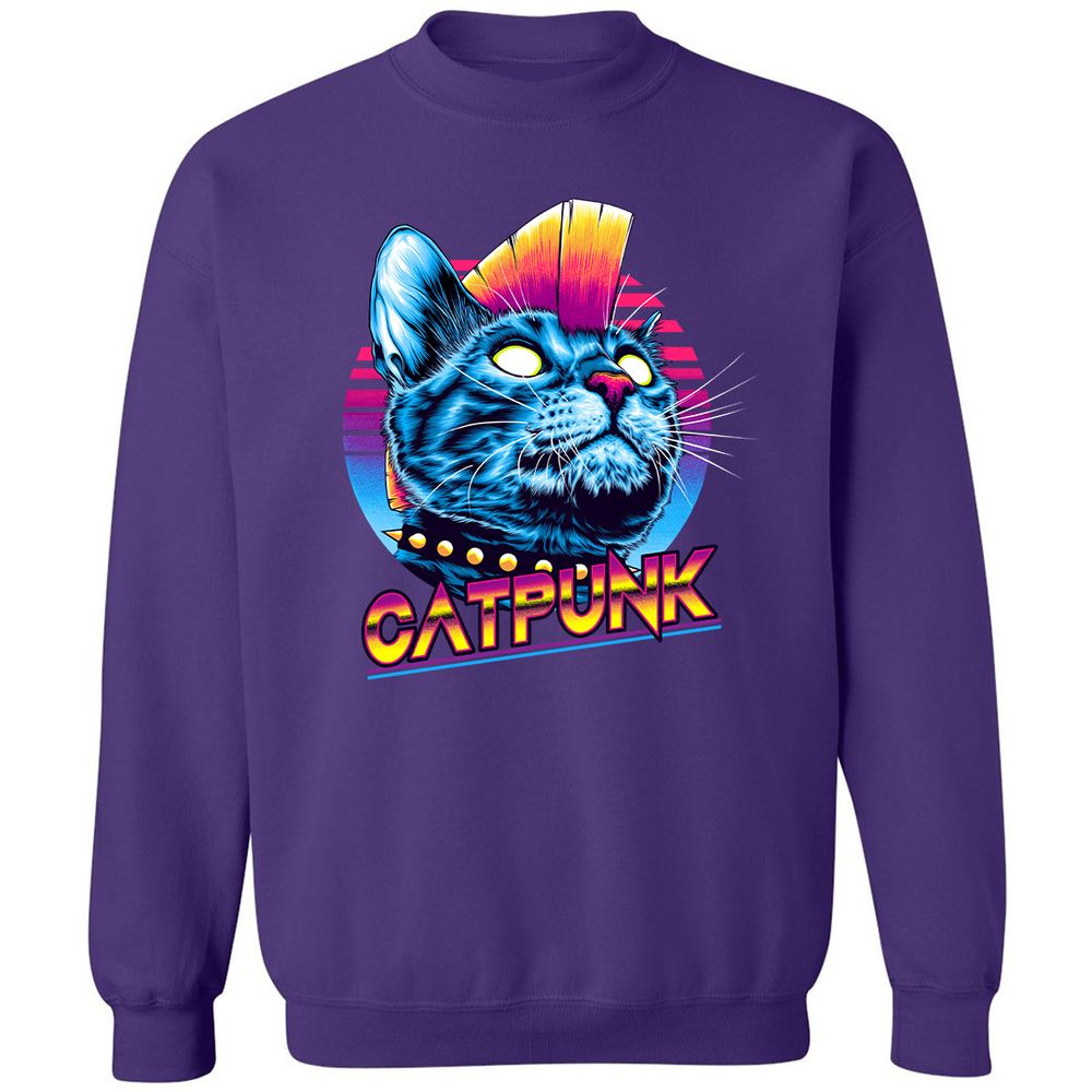 Classic Unisex Sweatshirt - DZUBKUXG - Purple - 6