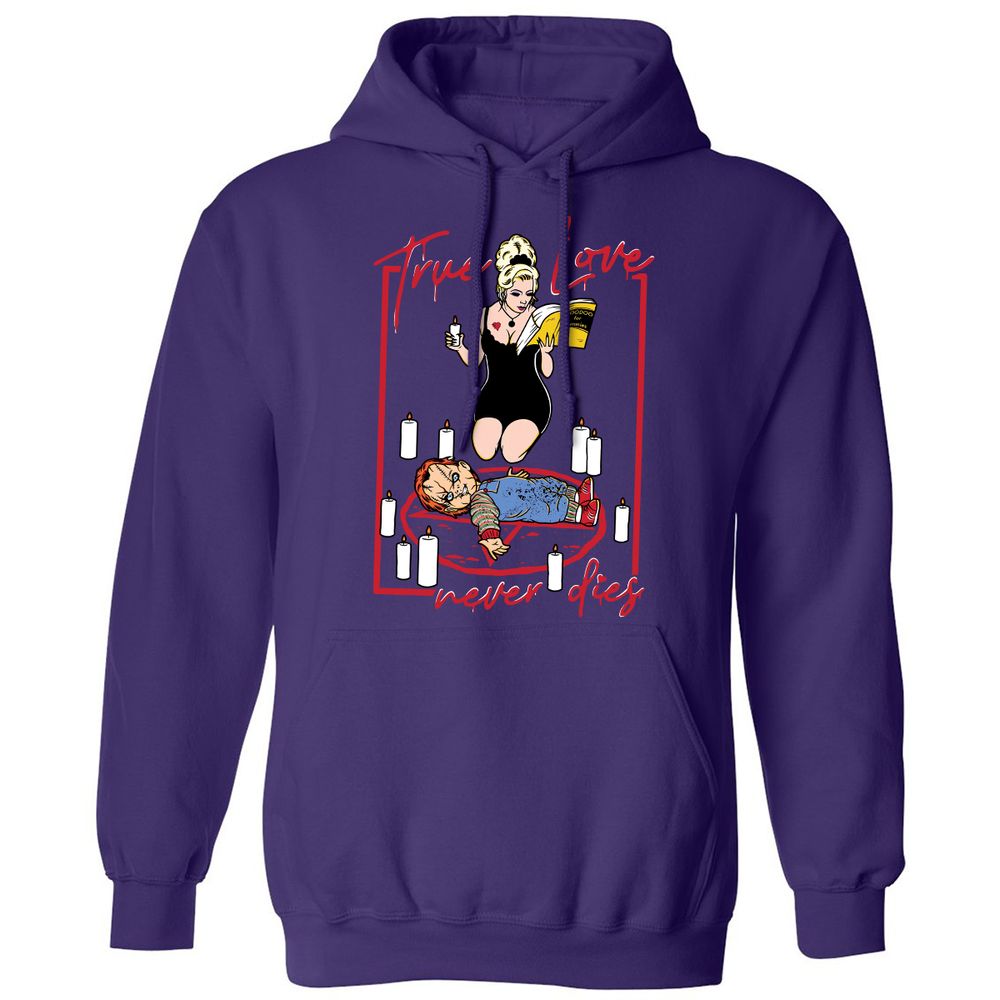 Classic Unisex Hoodie - 6GBK898V - Purple - 6