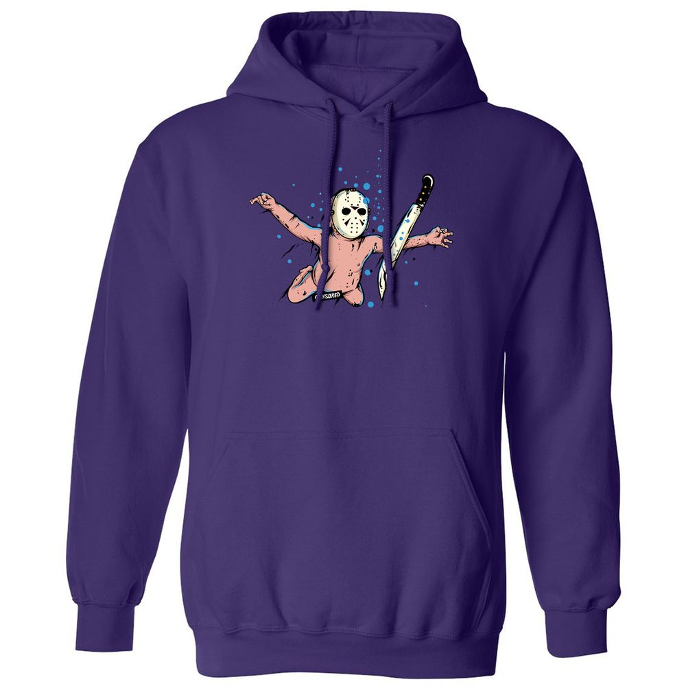 Classic Unisex Hoodie - USWL7G7S - Purple - 6