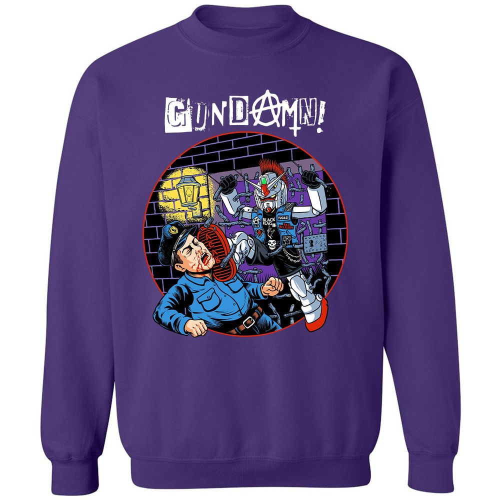 Classic Unisex Sweatshirt - 2BMC4CXX - Purple - 6
