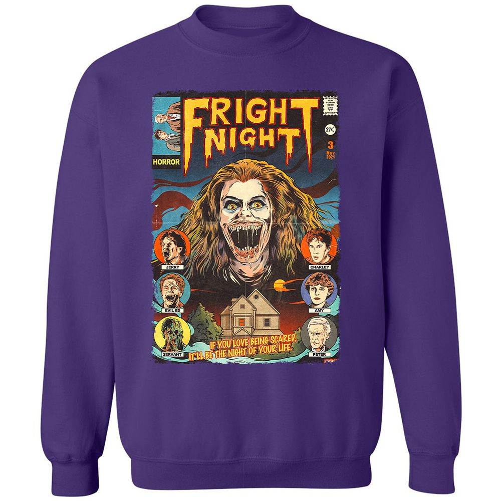 Classic Unisex Sweatshirt - 4RNU1PHE - Purple - 6