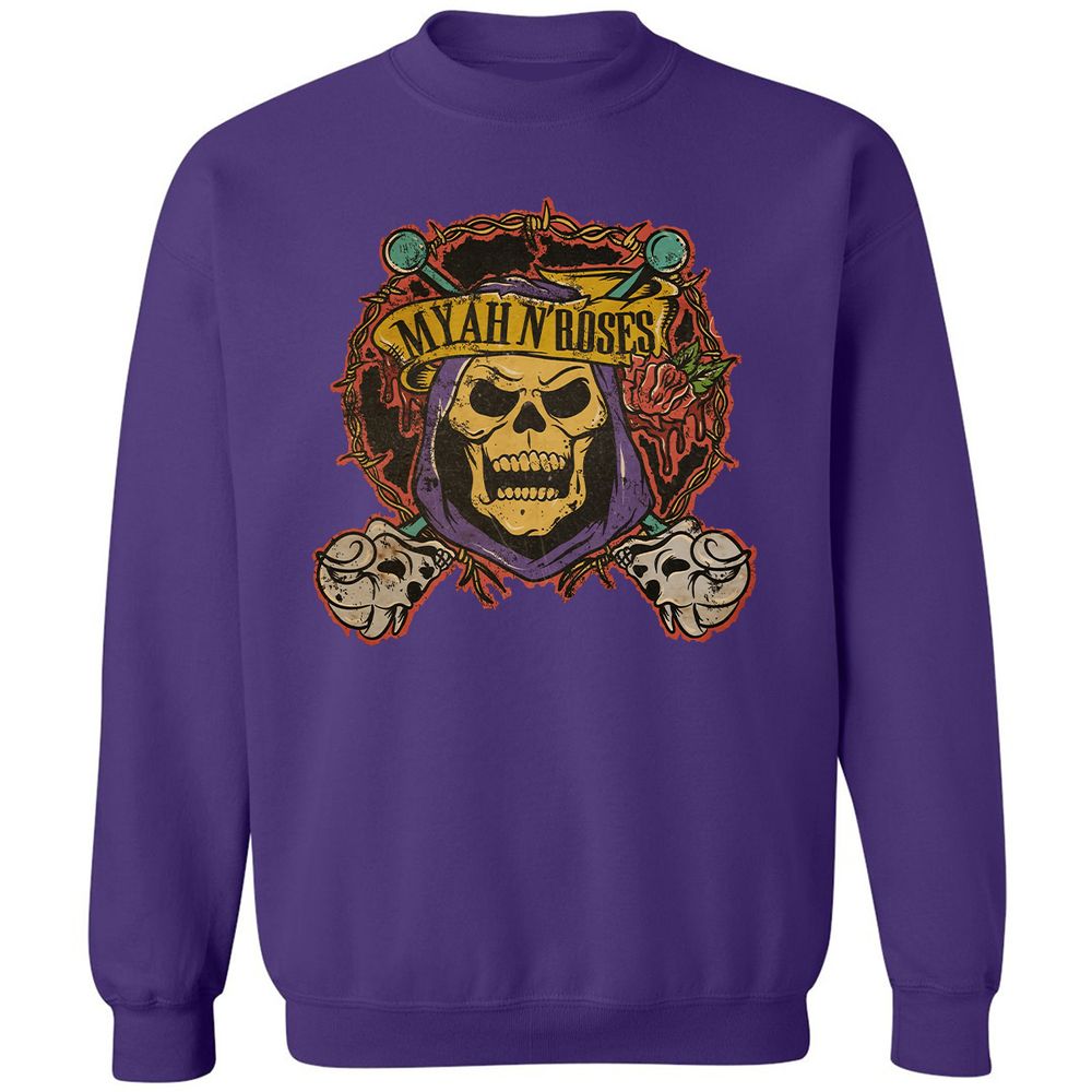 Classic Unisex Sweatshirt - BU78JJSU - Purple - 6