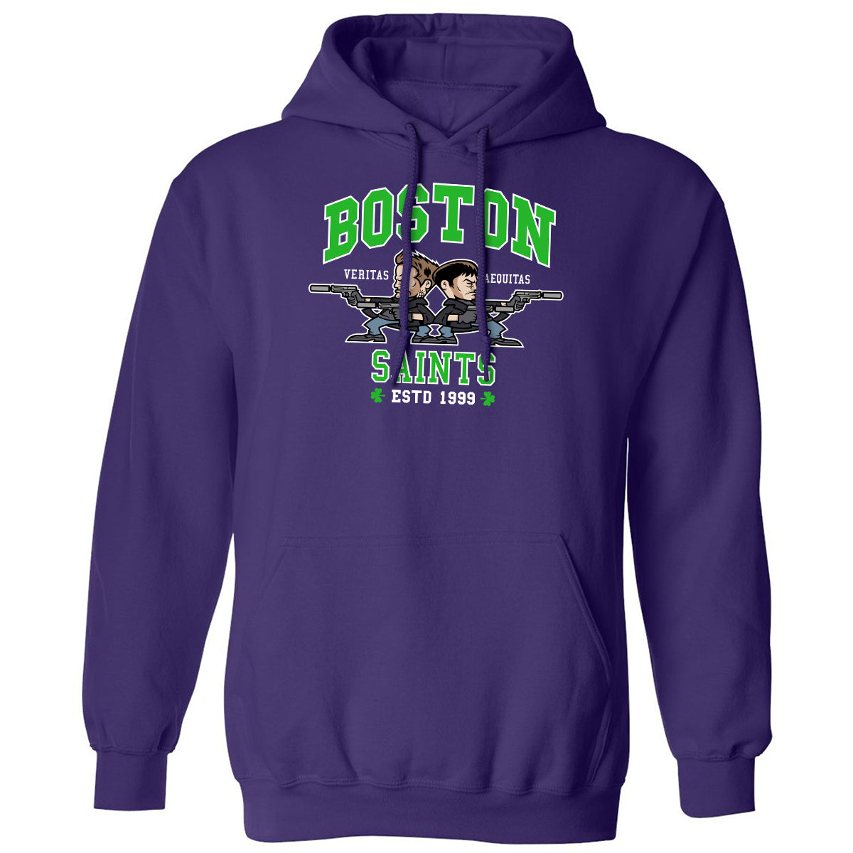 Classic Unisex Hoodie - DVB7NR8P - Purple - 6