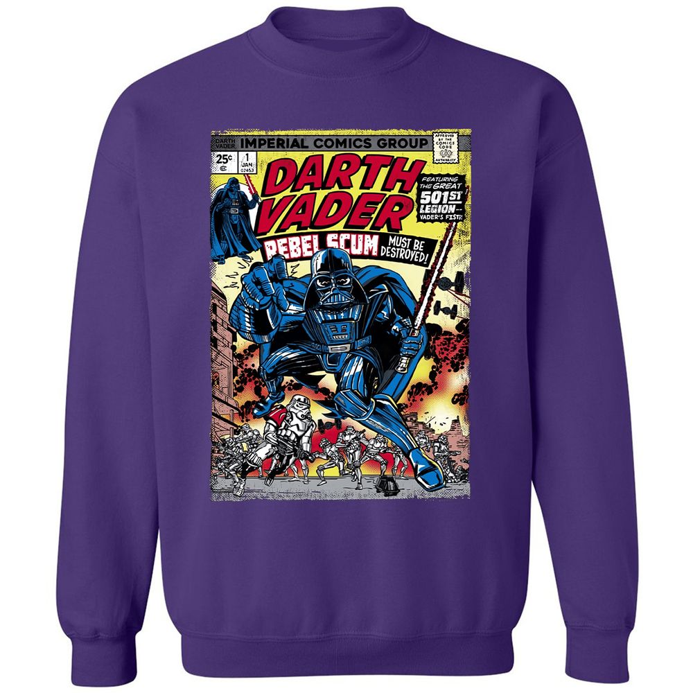 Classic Unisex Sweatshirt - 1WC3G4WH - Purple - 6