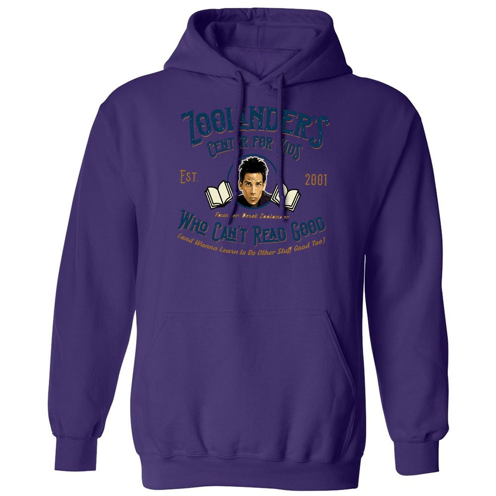 Classic Unisex Hoodie - Q5M2TVYD - Purple - 6