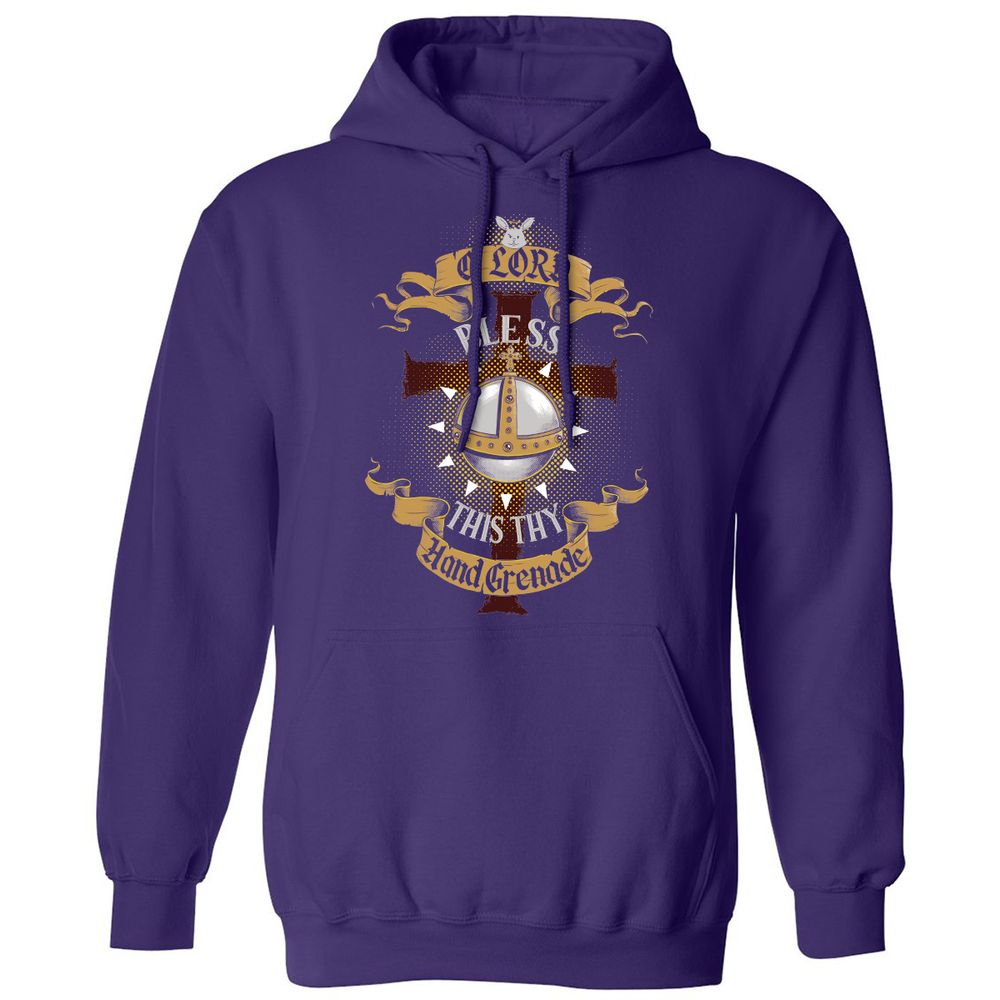 Classic Unisex Hoodie - 9T886BQ7 - Purple - 6