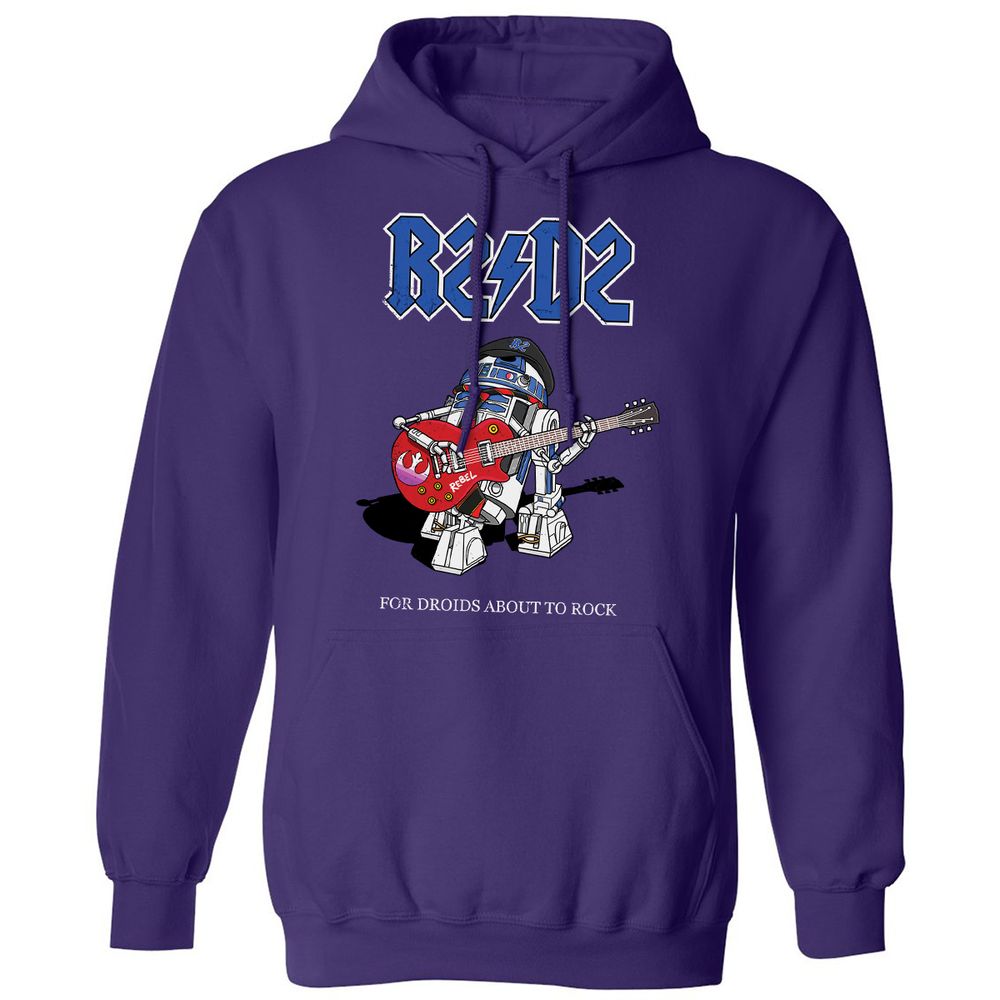Classic Unisex Hoodie - 66F3C9HS - Purple - 6