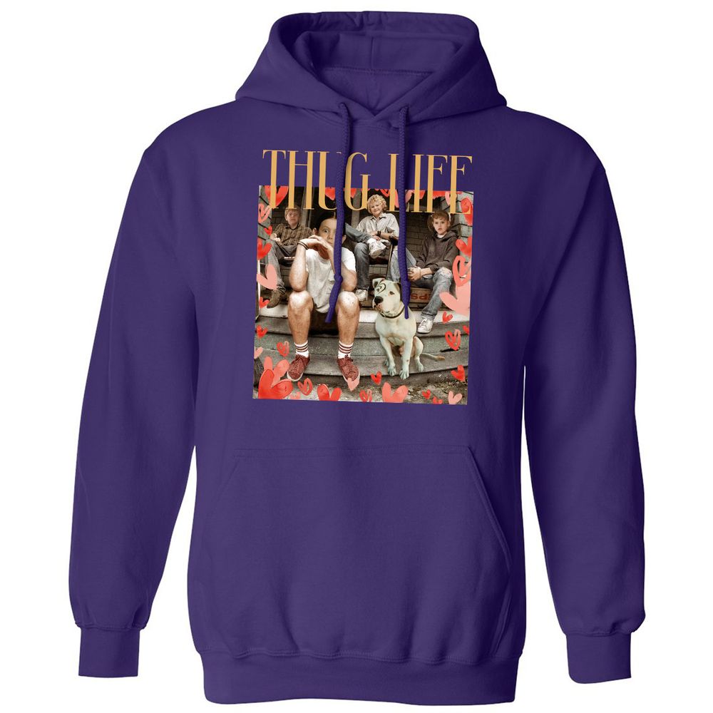 Classic Unisex Hoodie - T5H8N5YN - Purple - 6