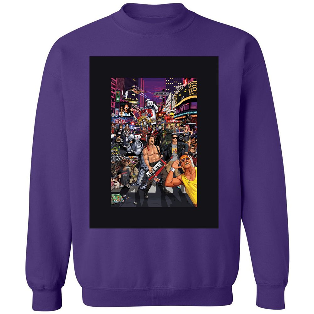 Classic Unisex Sweatshirt - 5E2MUU74 - Purple - 6