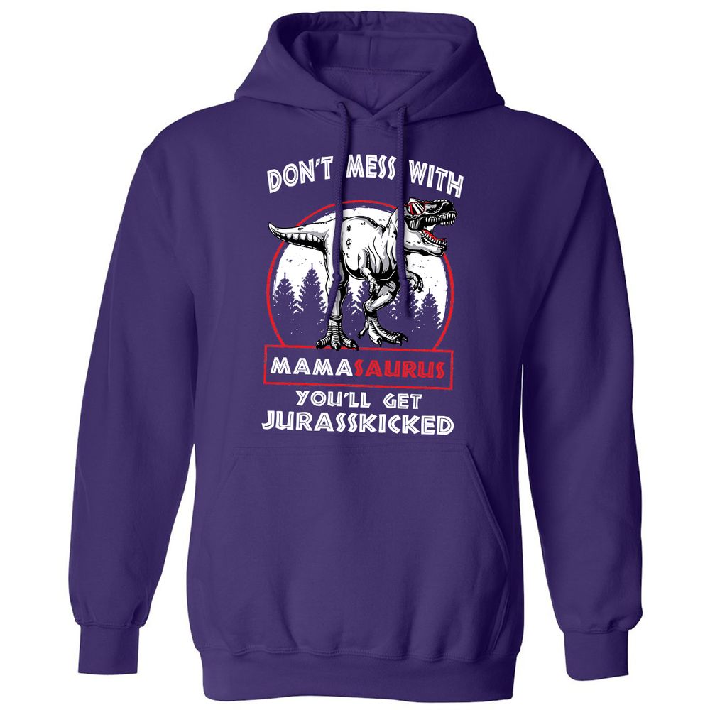 Classic Unisex Hoodie - V9VGR6WU - Purple - 6