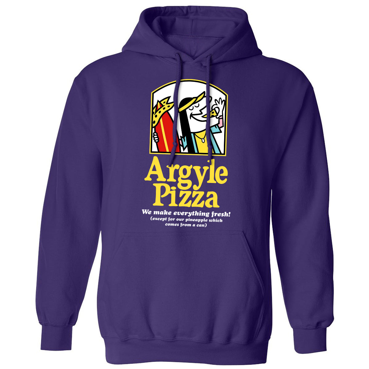 Classic Unisex Hoodie - KA5WMGUB - Purple - 6