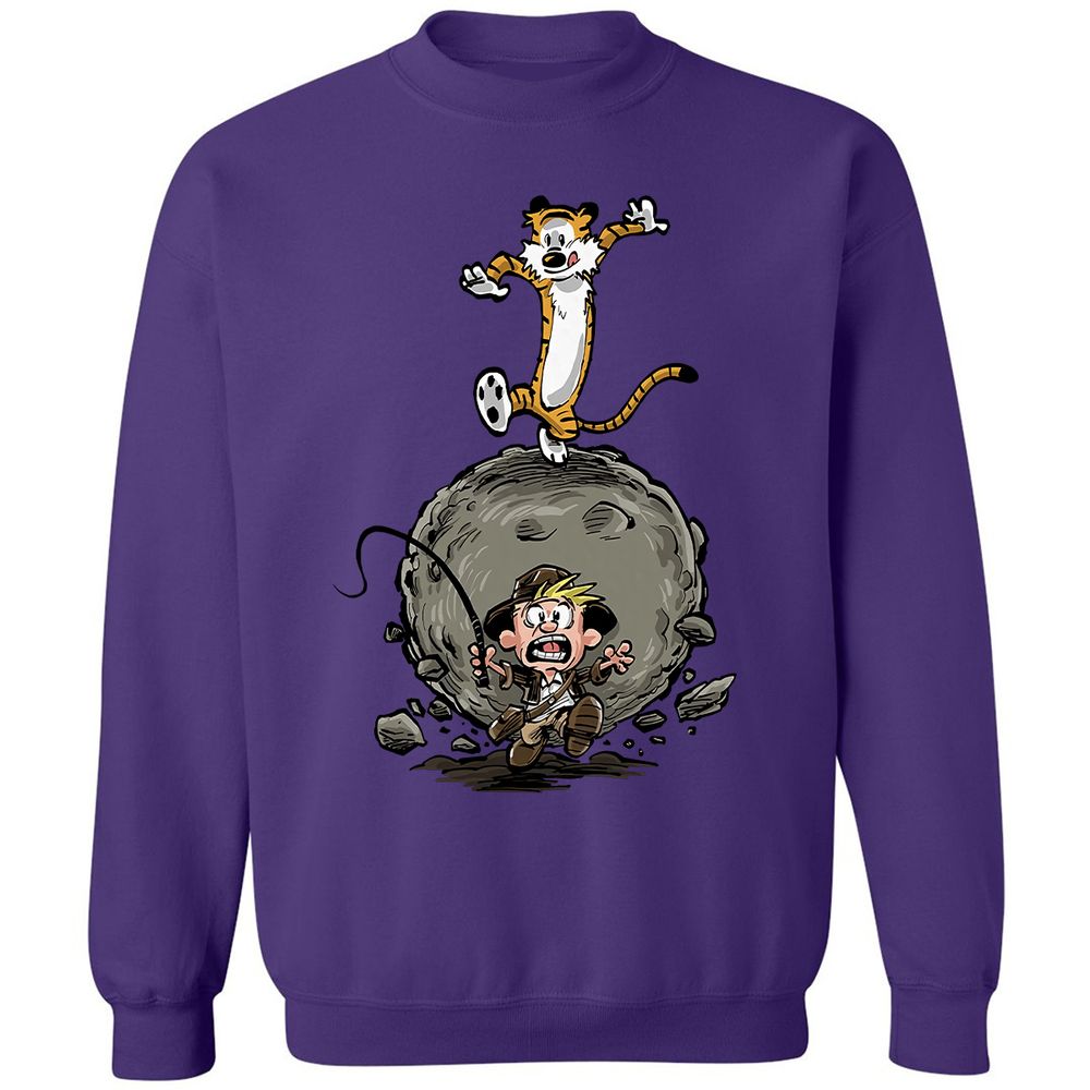 Classic Unisex Sweatshirt - M5A4DLBC - Purple - 6