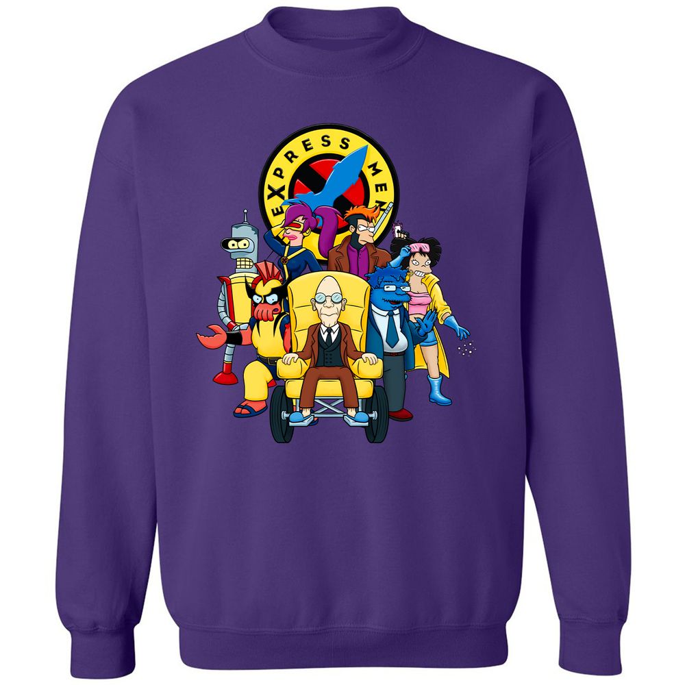 Classic Unisex Sweatshirt - KKLQBB7S - Purple - 6