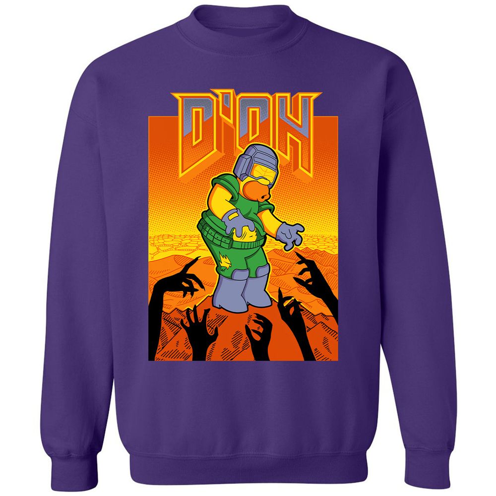Classic Unisex Sweatshirt - 2SPGNACX - Purple - 6
