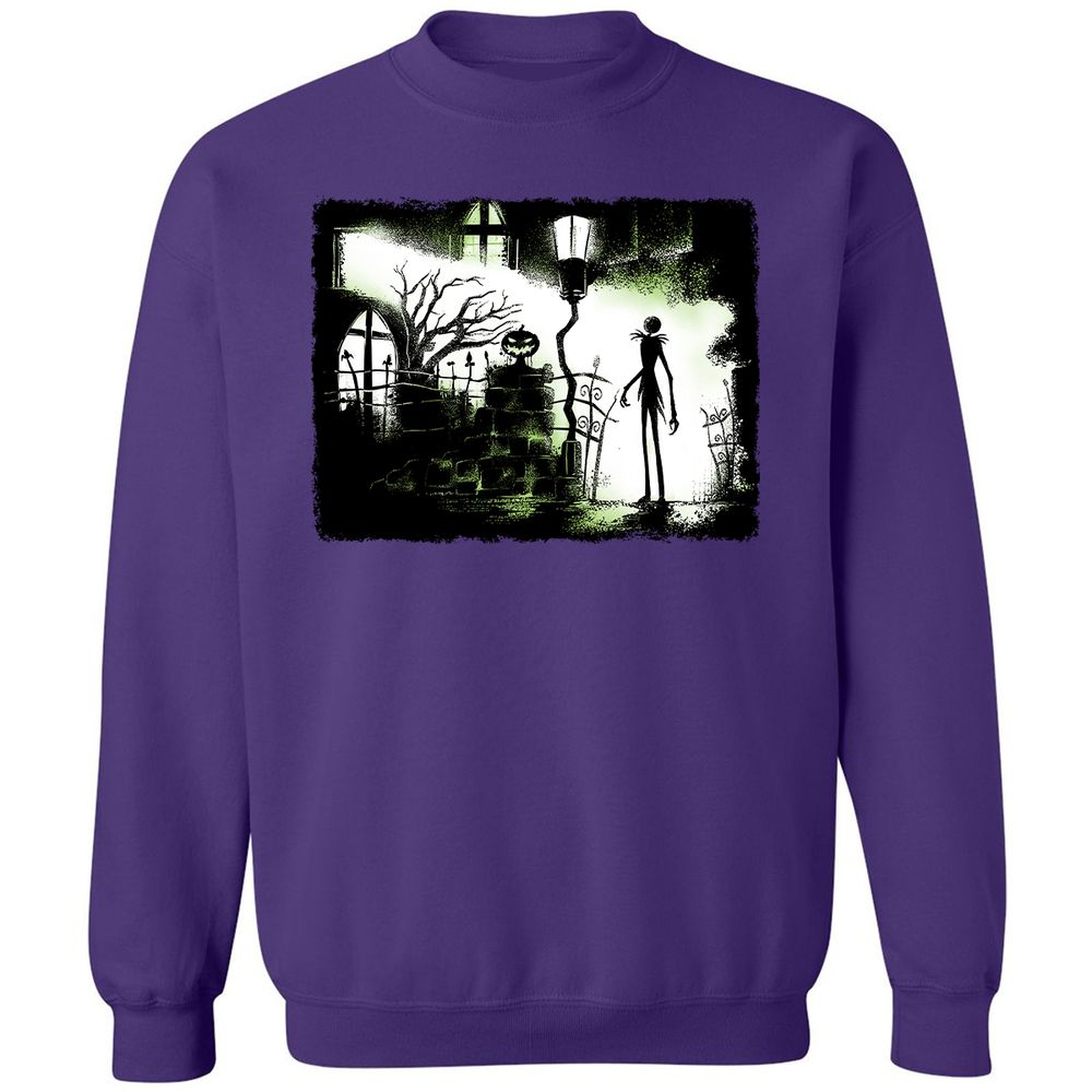 Classic Unisex Sweatshirt - Black - Purple - 6