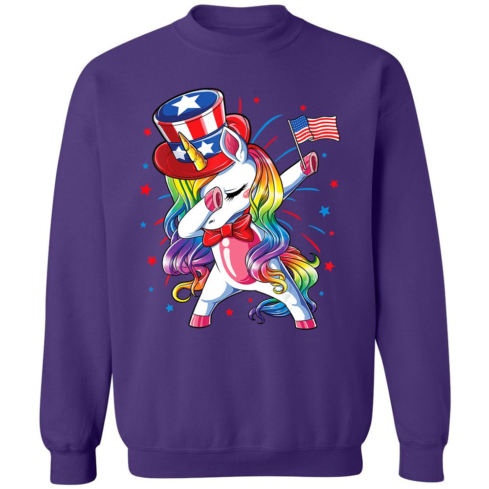 Classic Unisex Sweatshirt - YK7CVC3Z - Purple - 6