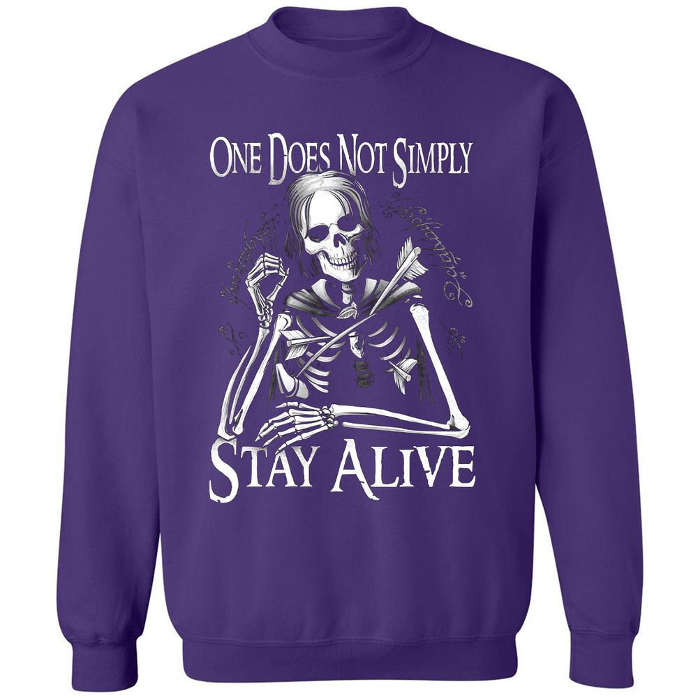 Classic Unisex Sweatshirt - DTRT897C - Purple - 6