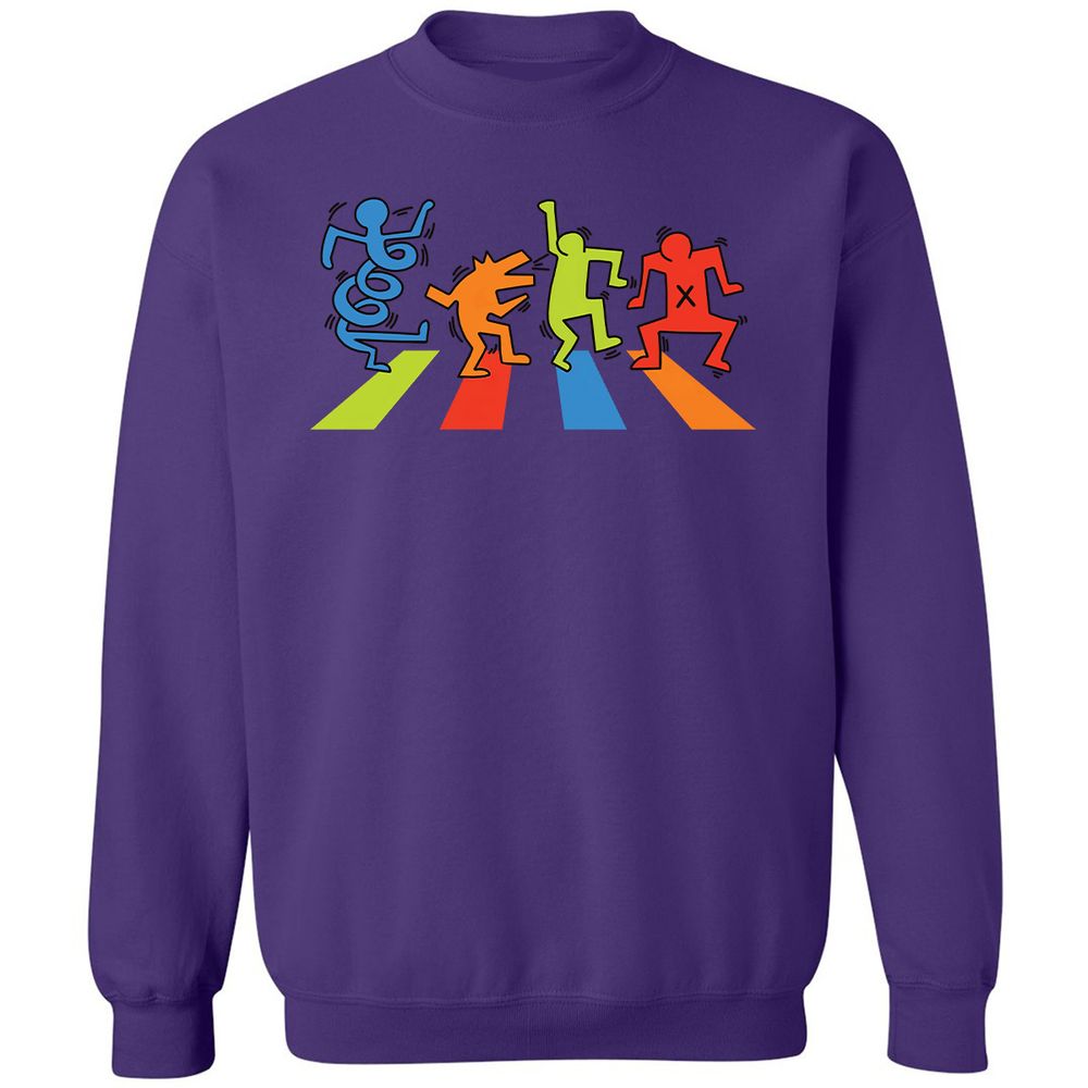 Classic Unisex Sweatshirt - H19TFXNB - Purple - 6