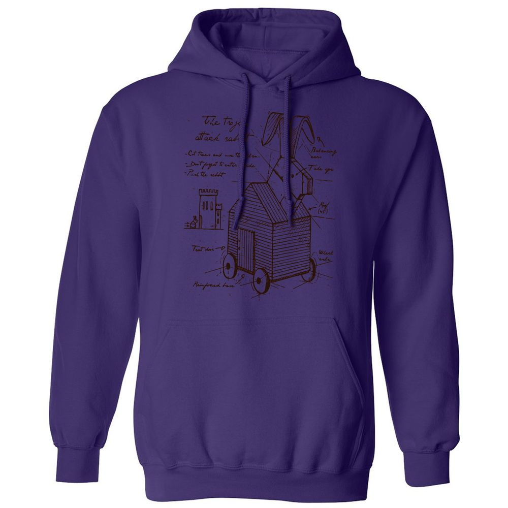 Classic Unisex Hoodie - TGKH2AWL - Purple - 6