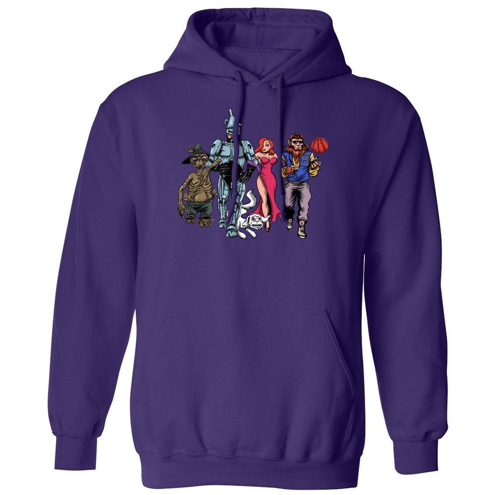 Classic Unisex Hoodie - VTVCWJ9Z - Purple - 6