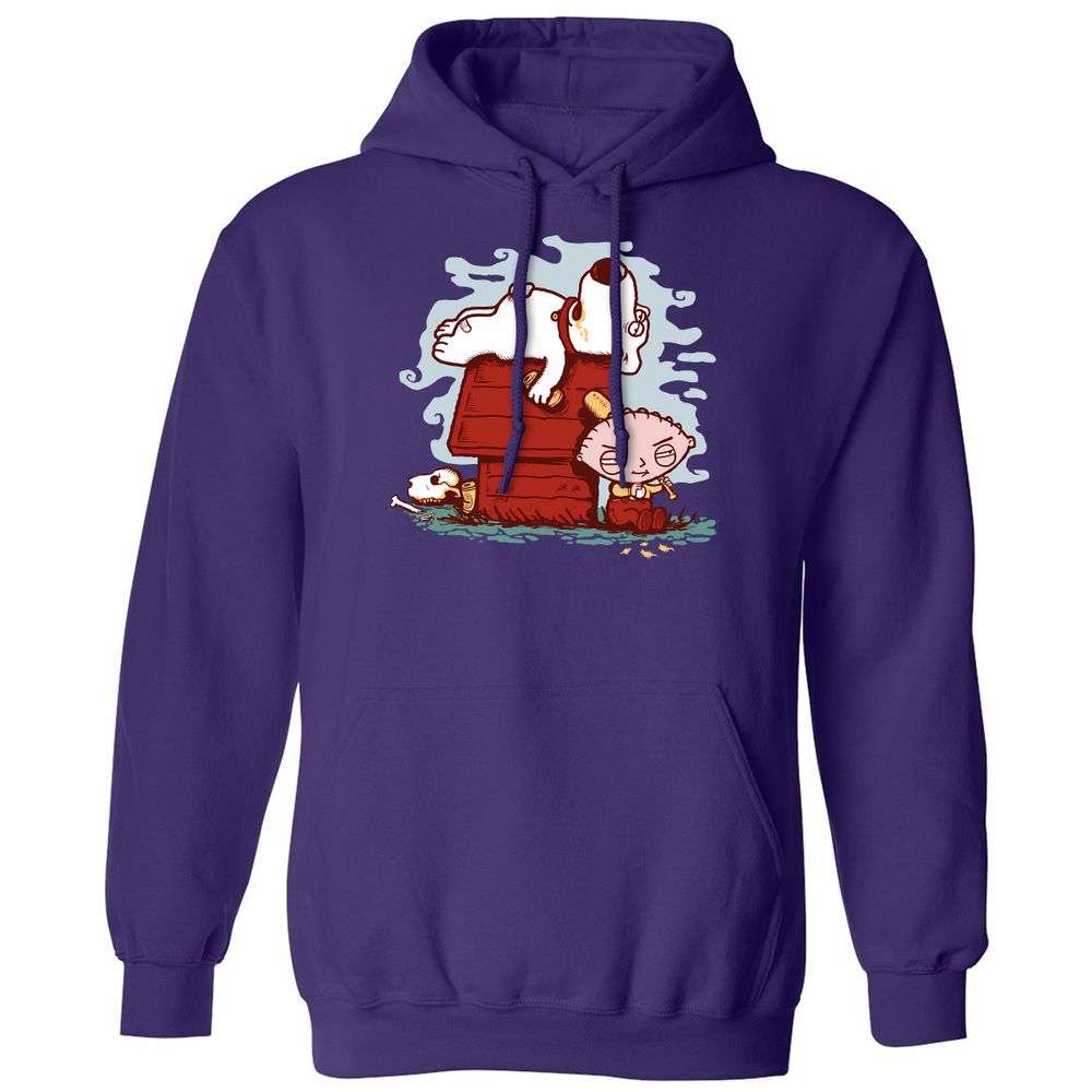 Classic Unisex Hoodie - NUXF3FZN - Purple - 6