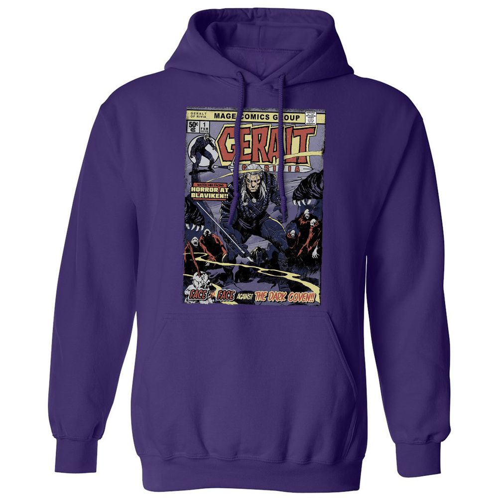 Classic Unisex Hoodie - 3ZUD3SDK - Purple - 6