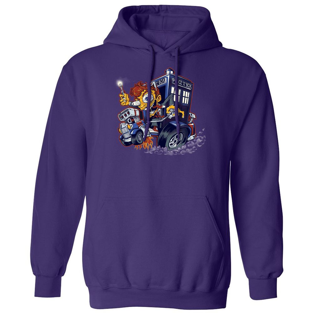 Classic Unisex Hoodie - QQSVQQLH - Purple - 6