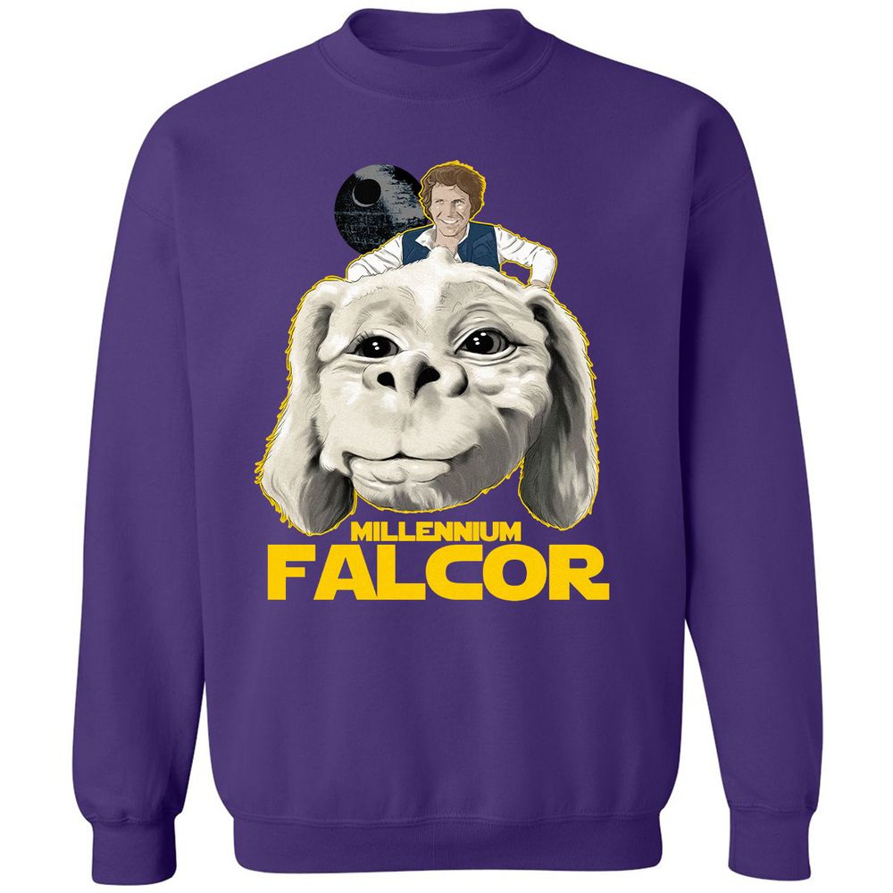 Classic Unisex Sweatshirt - 5KF9ZP6J - Purple - 6