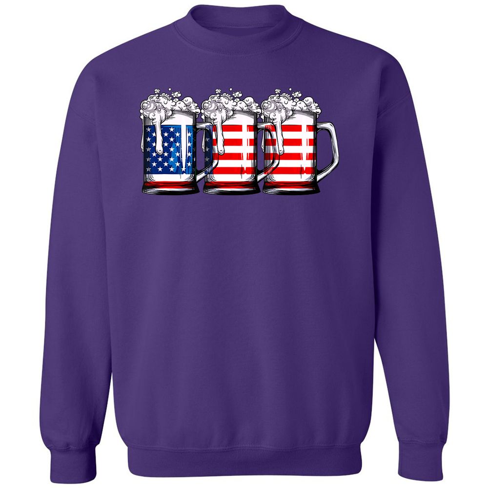 Classic Unisex Sweatshirt - ABRDVGYN - Purple - 6