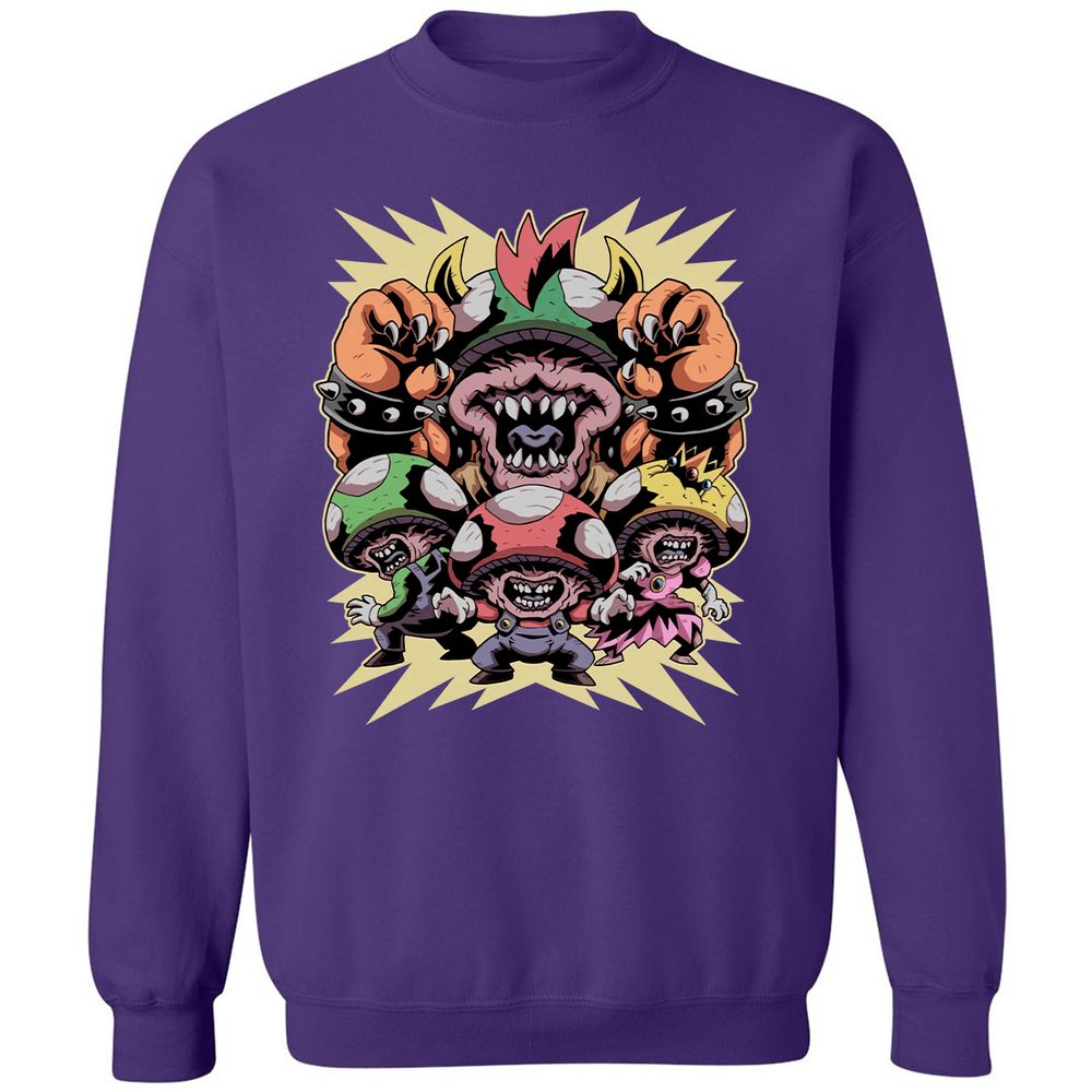 Classic Unisex Sweatshirt - N13F4R7P - Purple - 6