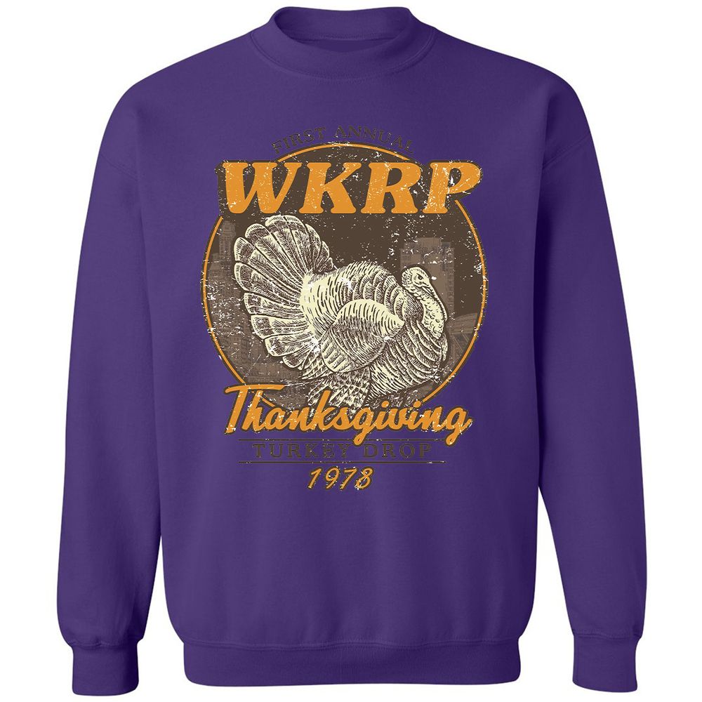 WKRP Turkey Drop - Purple - 6