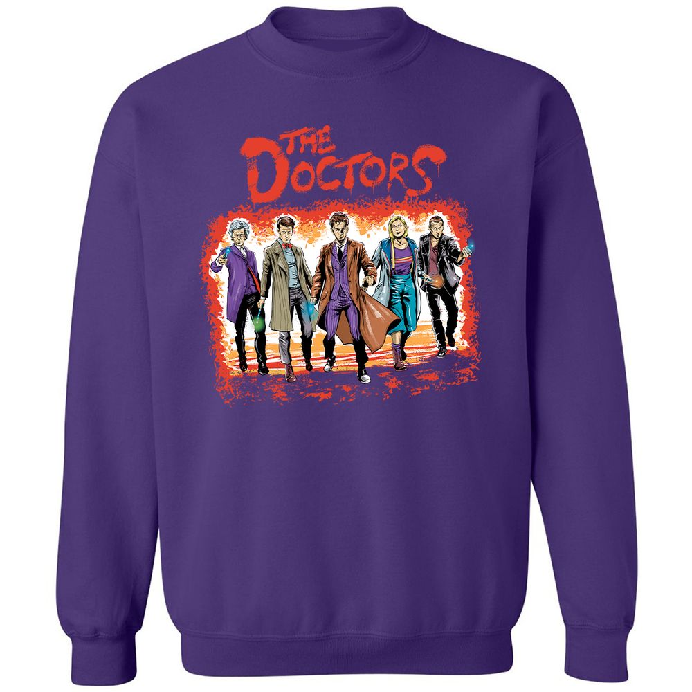 Classic Unisex Sweatshirt - ZZZVEM9L - Purple - 6