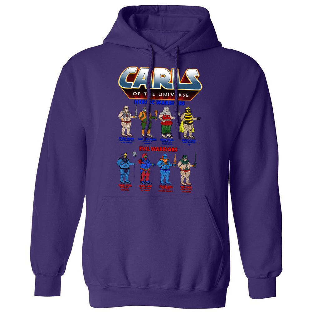 Classic Unisex Hoodie - KQAQHF65 - Purple - 6
