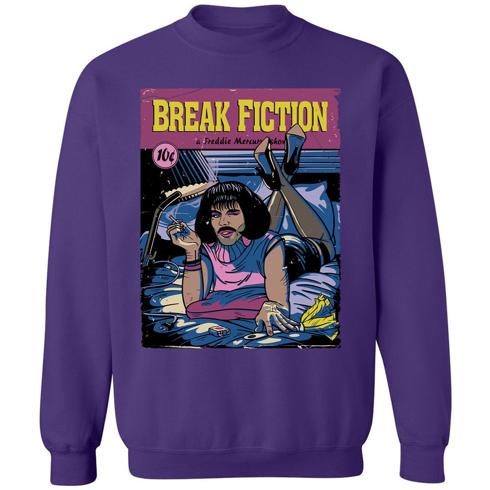 Classic Unisex Sweatshirt - TJPUHWJQ - Purple - 6