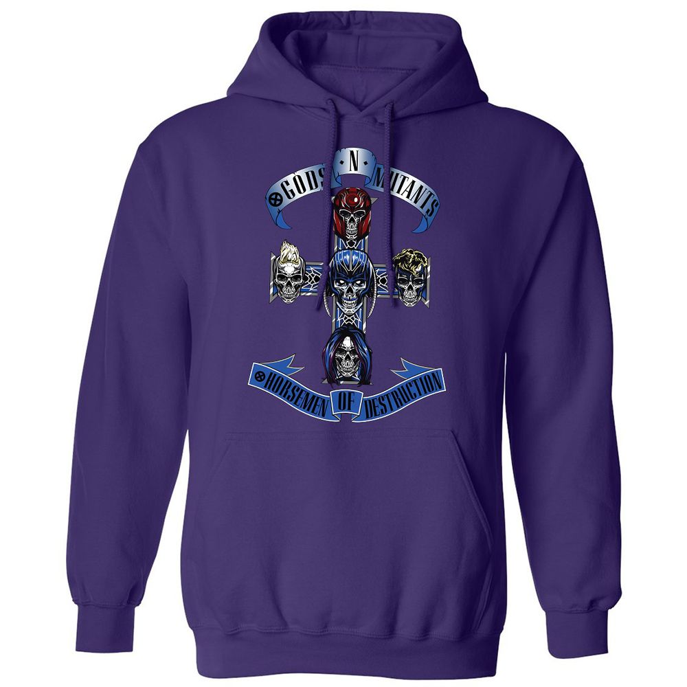 Classic Unisex Hoodie - QSLFD31U - Purple - 6