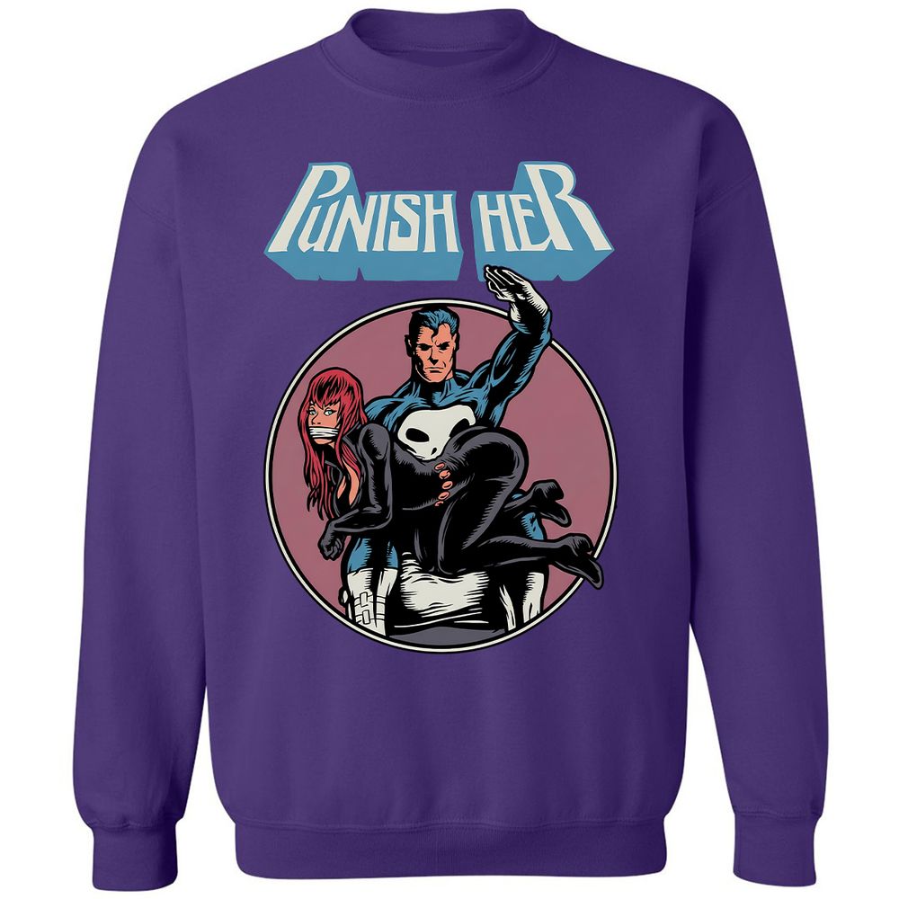 Classic Unisex Sweatshirt - CVKY6Q3D - Purple - 6