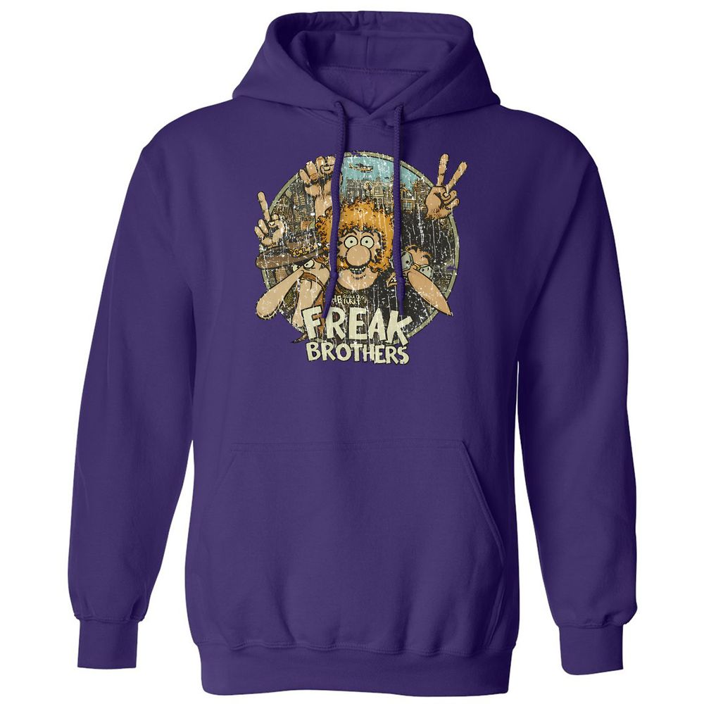 Classic Unisex Hoodie - WDR24D49 - Purple - 6