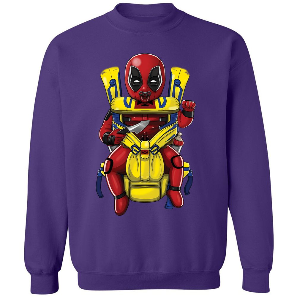 Classic Unisex Sweatshirt - UWP8VKQS - Purple - 6