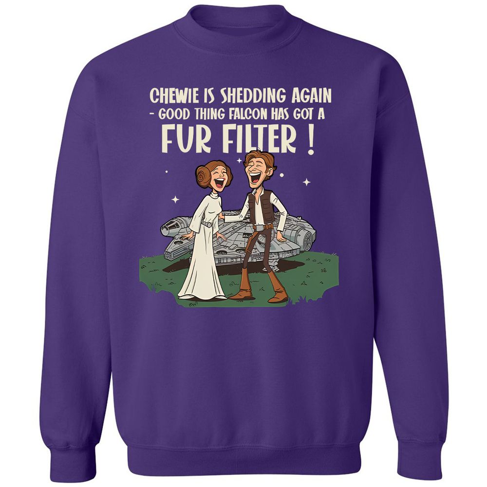 Classic Unisex Sweatshirt - LYDVTA68 - Purple - 6