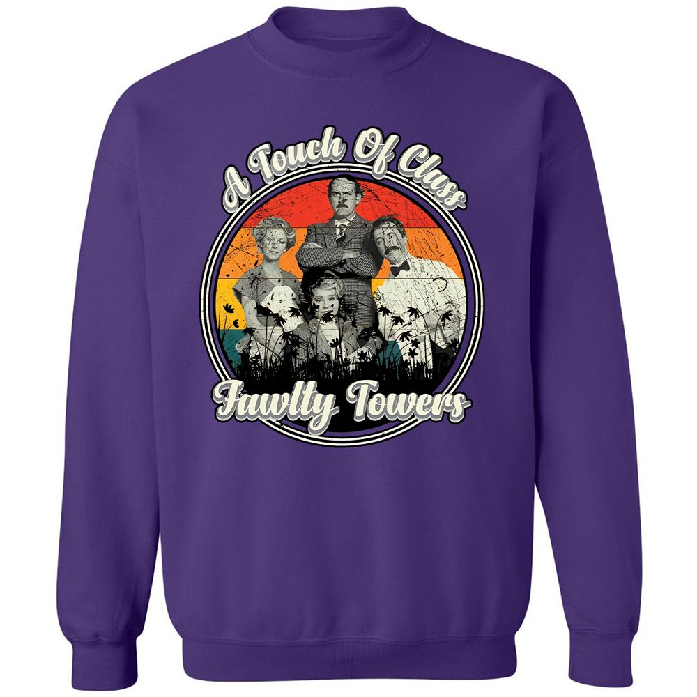 Classic Unisex Sweatshirt - R7LDJB86 - Purple - 6