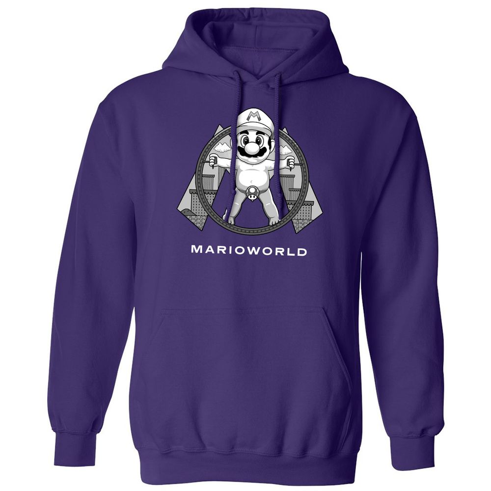 Classic Unisex Hoodie - SKVEB37F - Purple - 6