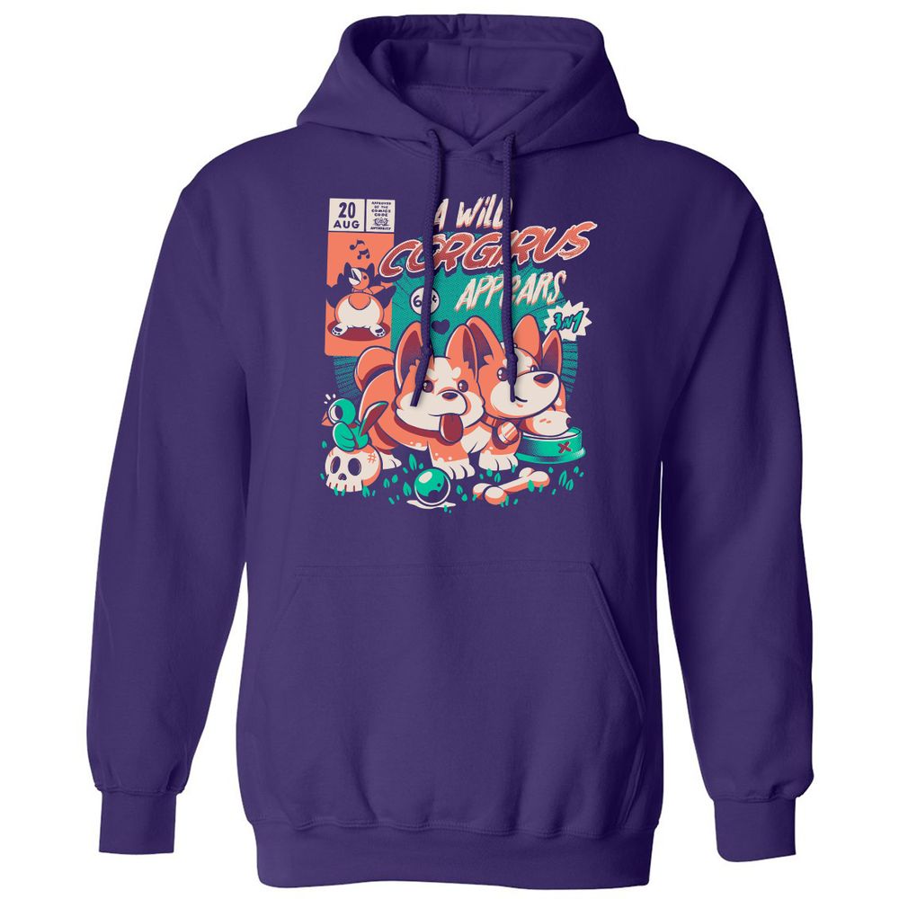 Classic Unisex Hoodie - UUYA156A - Purple - 6