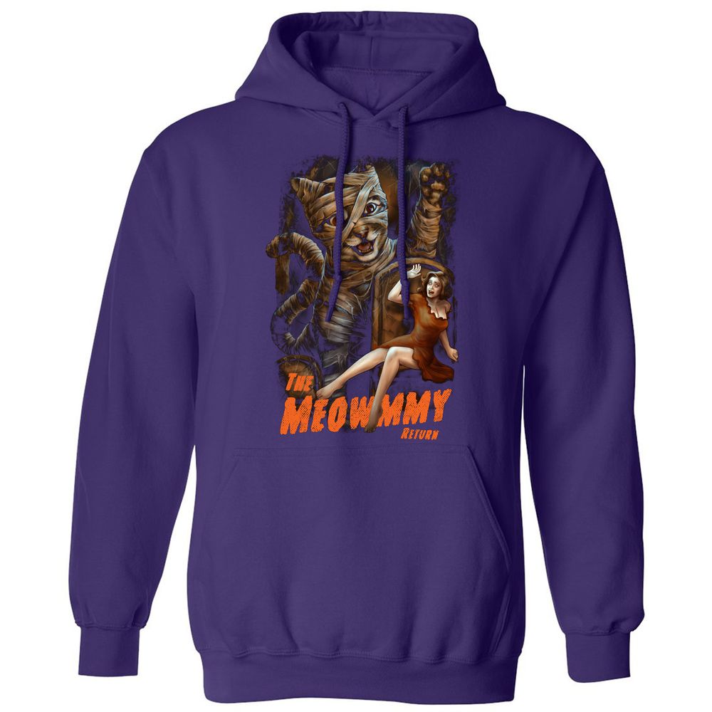 Classic Unisex Hoodie - MSW663CC - Purple - 6