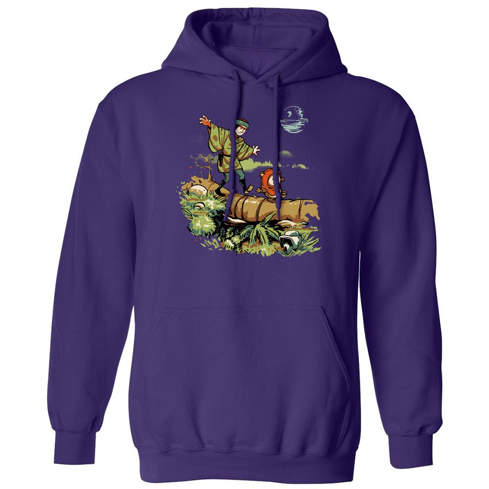 Classic Unisex Hoodie - RG5RK166 - Purple - 6
