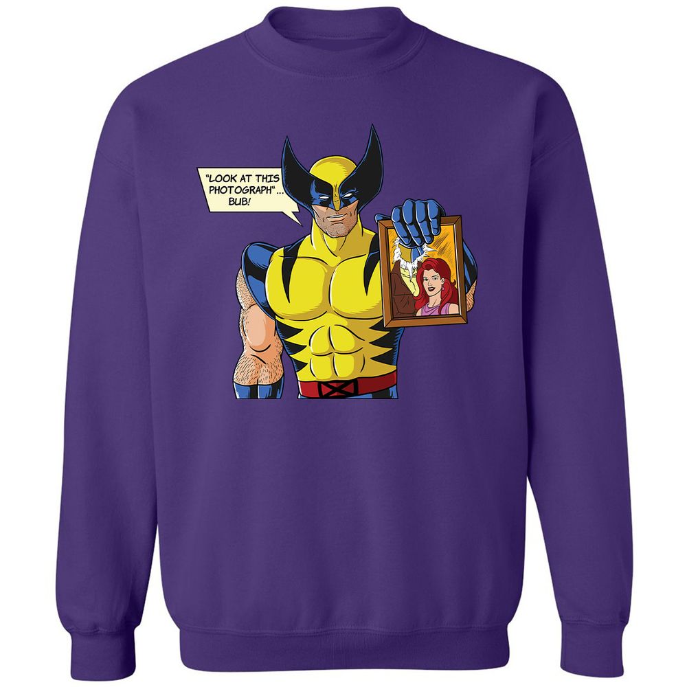 Classic Unisex Sweatshirt - 7V6BX263 - Purple - 6