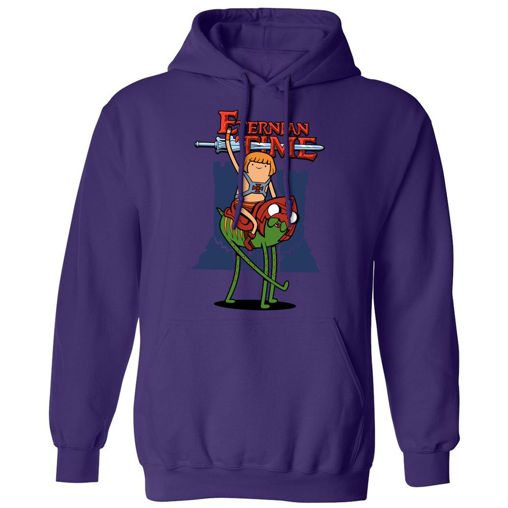 Classic Unisex Hoodie - J7AXJS28 - Purple - 6