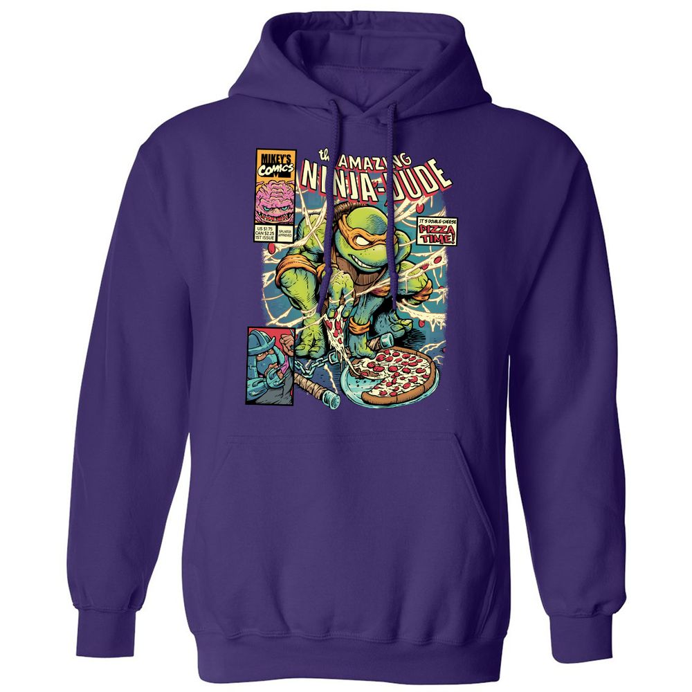 Classic Unisex Hoodie - K5UJRVY3 - Purple - 6