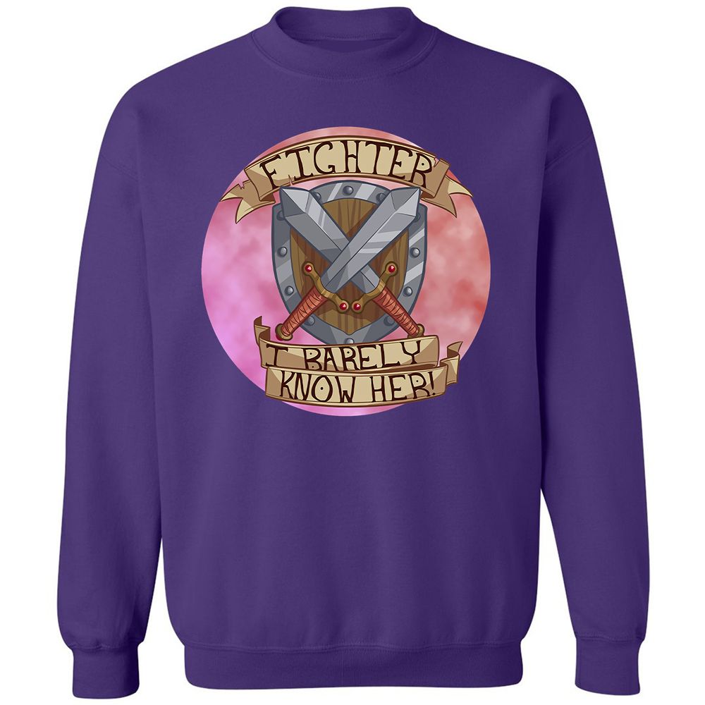 Classic Unisex Sweatshirt - L55GF41Y - Purple - 6