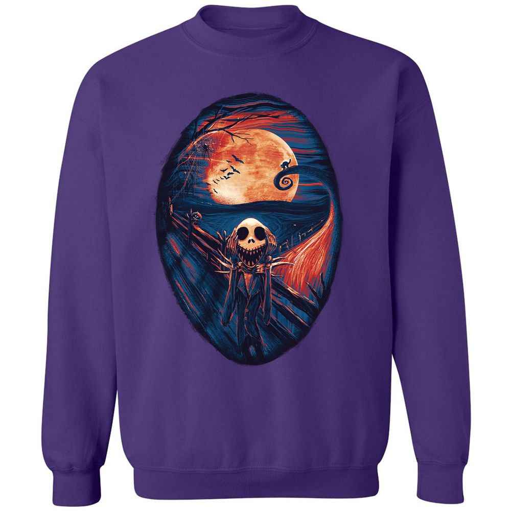 Classic Unisex Sweatshirt - 3MRBLS1E - Purple - 6